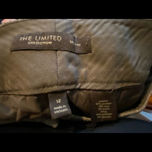 The Limited Collection Drew bootcut pant, brown tweed type, size 12, like new - Picture 3 of 3